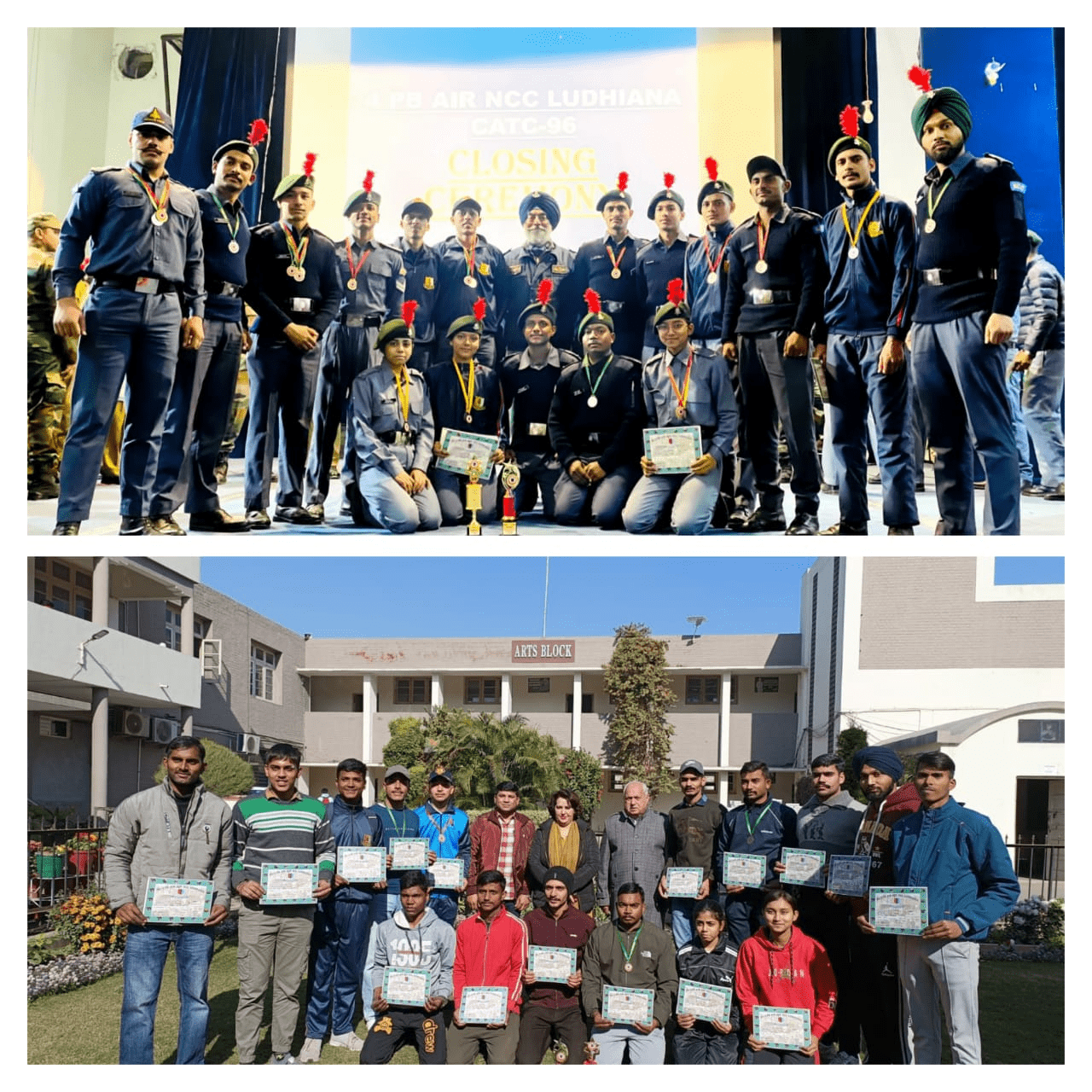 NCC Cadets of Arya College Ludhiana Outshine in Annual Camp