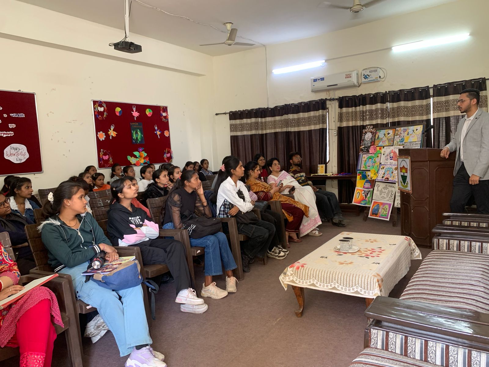 ‘No Smoking Day’ celebrated at Arya College Girls Section