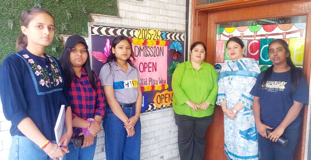 Arya College Girls Section Visit to A Day Care (1)